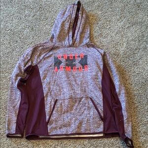 Under Armour Purple Heather & Plum Hoodie